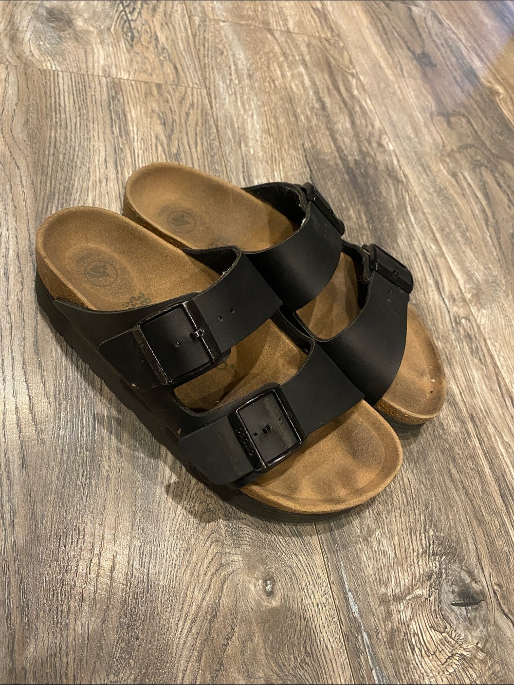 Papillio platform sandals size 7
